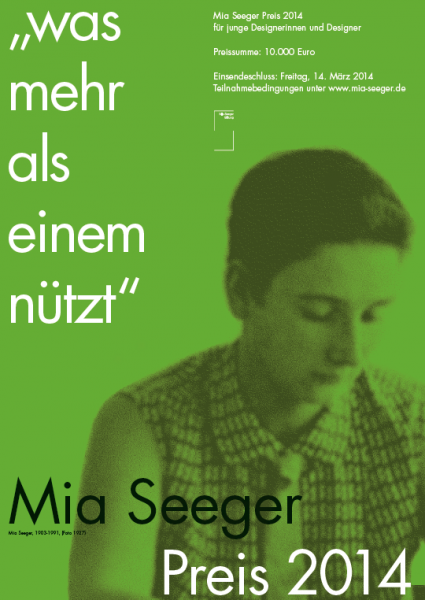 Mia Seeger Preis